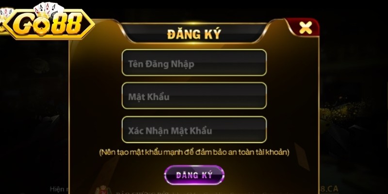 Hướng dẫn đăng ký GO88
