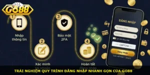 Quy trình đăng nhập GO88 cực kì nhanh gọn