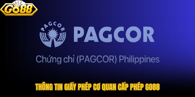 Tổng quan về giấy phép hoạt động GO88