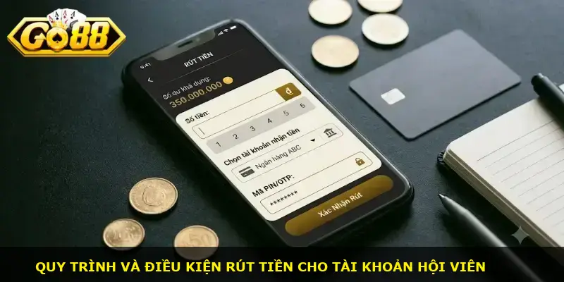 Điều kiện rút tiền GO88 hội viên cần biết